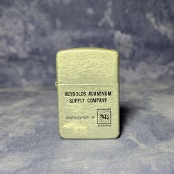 Vintage Reynolds Aluminum Supply Company Flip Top Pocket Lighter 