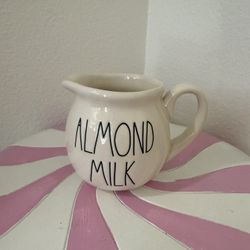 RAE DUNN ALMOND MILK CREAMER 