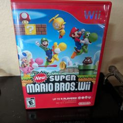  Super Mario Bros. Wii Nintendo Video Game 