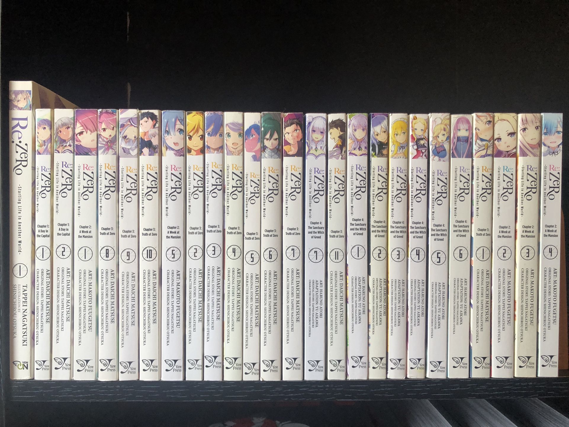 Re:Zero Manga Lot