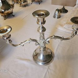 Silver Candlelabra