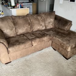 Sofa With Chaise Longe And Loveseat 