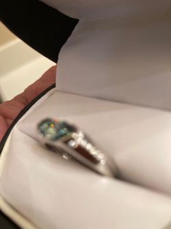 925 silver diamond ring