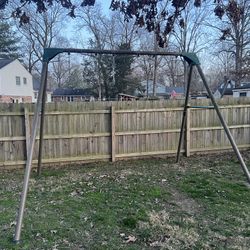 Swing Set w/ swing and handle bars