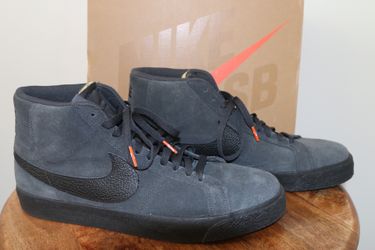 Zoom Blazer Mid ISO SB “Orange Label - Dark Smoke Gray’