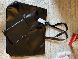 Black tote new