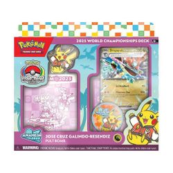 POKÉMON 2025 WORLD CHAMPIONSHIP DECK JOSE CRUZ GALINDO