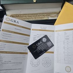 Gold Moissanite Cuban Chain 