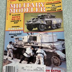 April 1986 military modeler magazine volume 13 No. 4