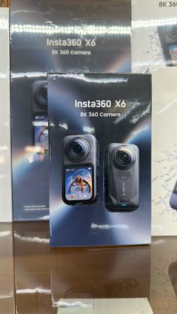 Insta360 X6 Action Camera White and Black Available