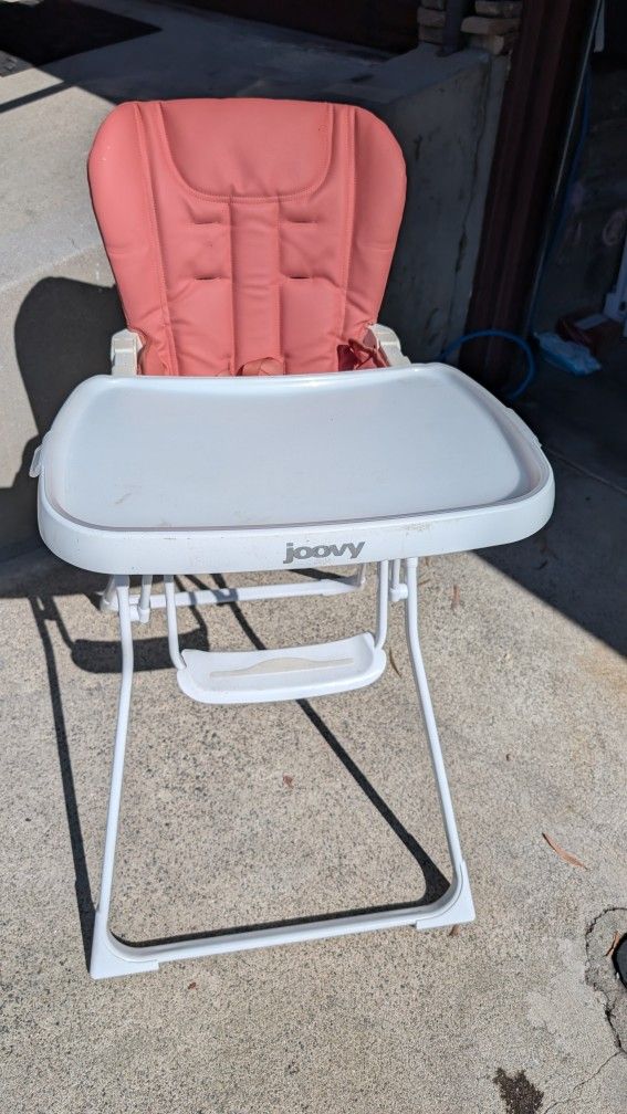 High Chair Joovy Nook, coral color