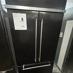 Kitchenaid 42” built in refrigerator 2024 black stainless
