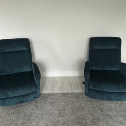 Plush Swivel/rocking Recliners