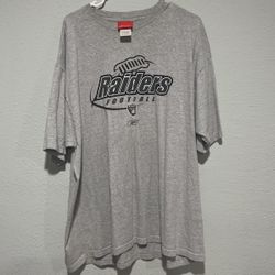 Y2K Reebok Raiders Tshirt 