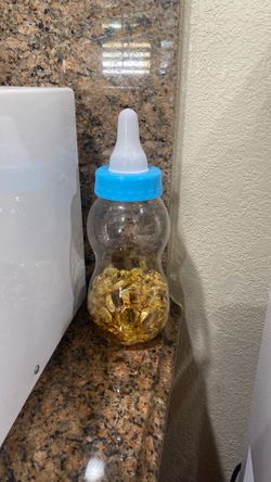 Baby shower bottle $1