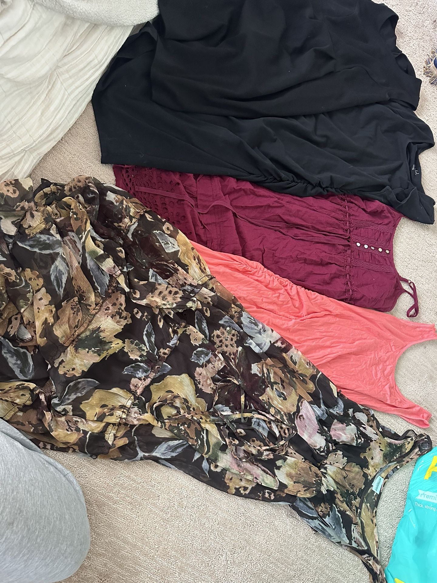 Maternity dresses, small and medium