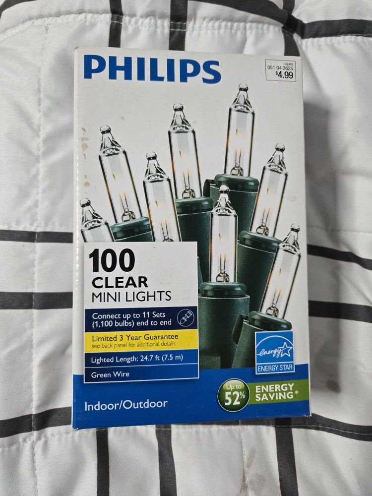 Free 100 Clear Mini Lights