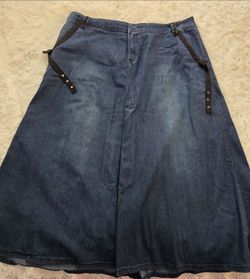 Blue Demin Skirt