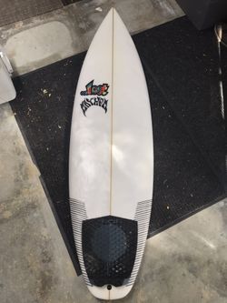 Lost surfboard