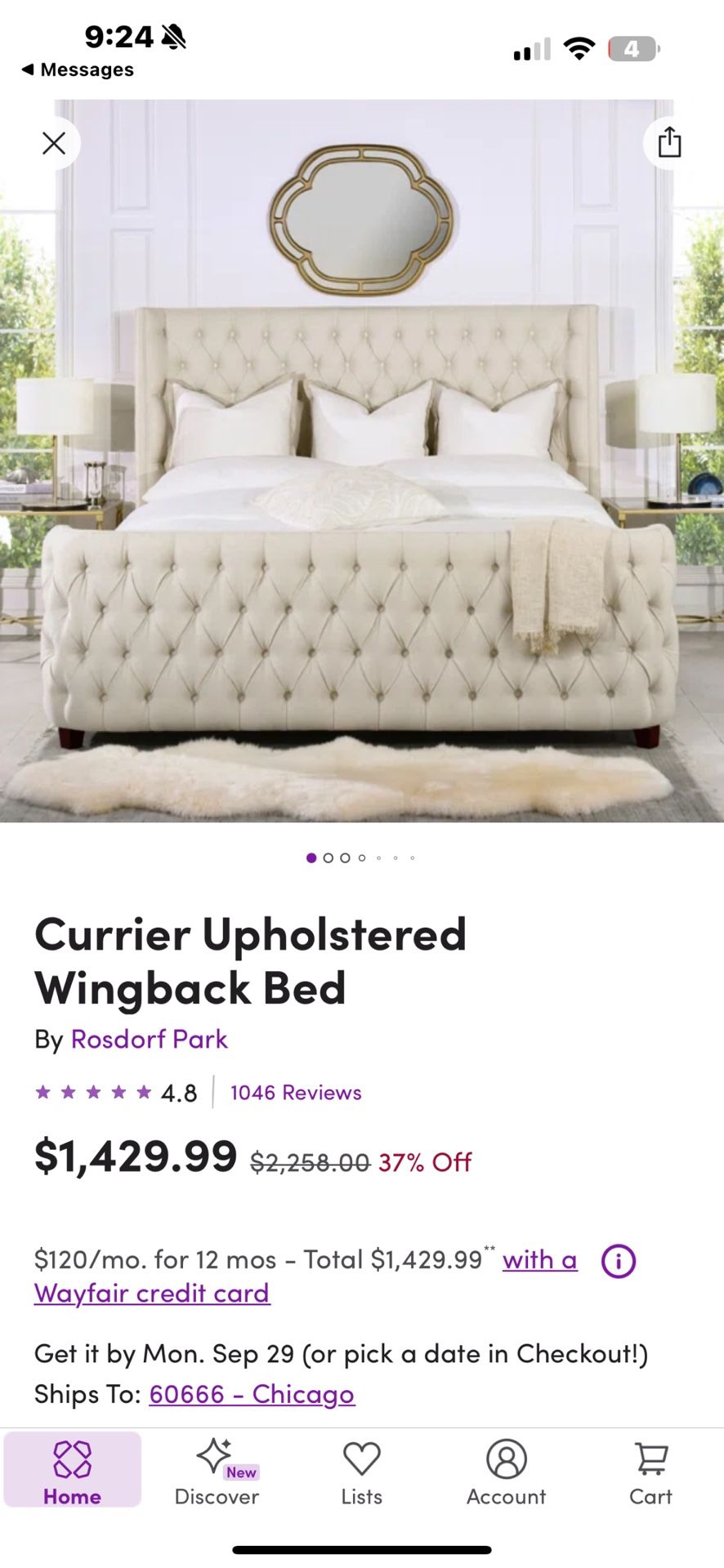 King Size Bed 