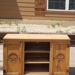 Tv console table stand