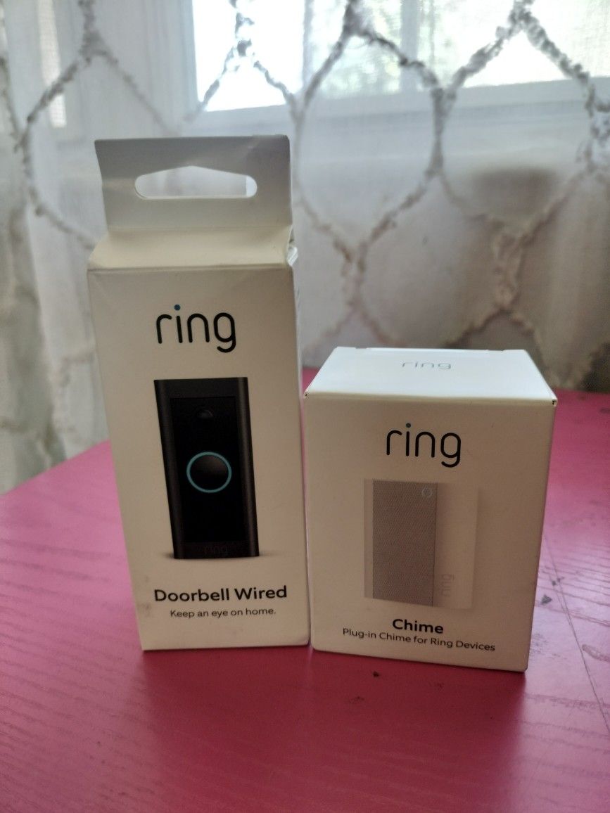 Ring Doorbell Wired And Chime