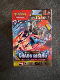 Pokémon TCG Mega Evolution Chaos Rising Build & Battle Box