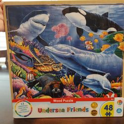 New.. Under The Sea Wood Puzzle