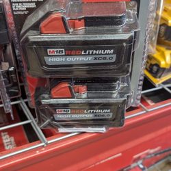 Milwaukee M18 Batteries 6ah Pick Up Pinole Concord 