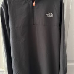 The North Face Jacket Mens Sz large 1/2 Zip Long Sleeve High Neckline(cash & pick up only)