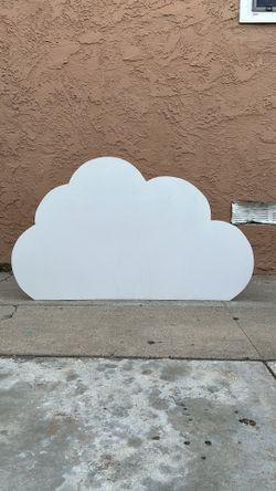 Cloud Party Backdrop decor prop