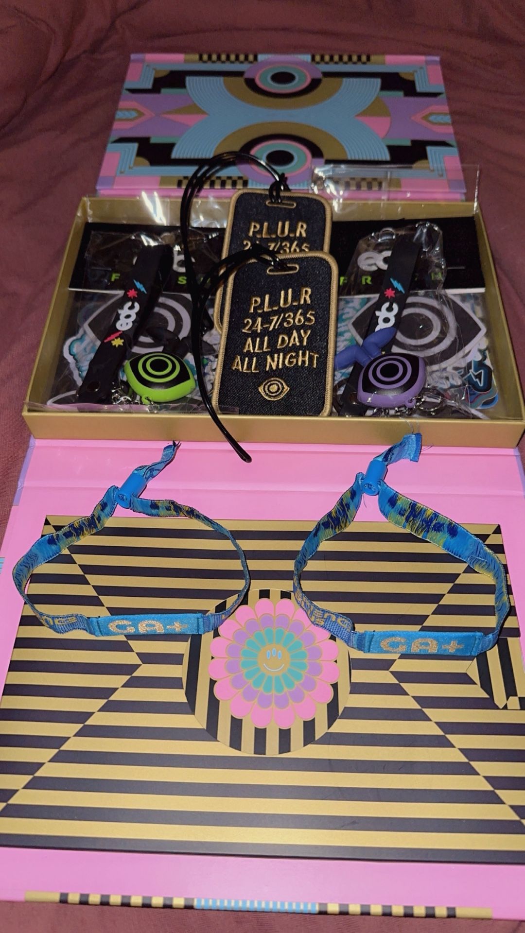 2 EDC General Admission Plus Wristbands (includes EDC box w/ goodies !)
