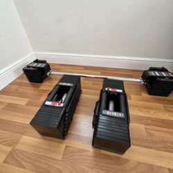 Powerblock USA 90 (Stage 2 & 3 Included) & Has Powerblock Curl Bar