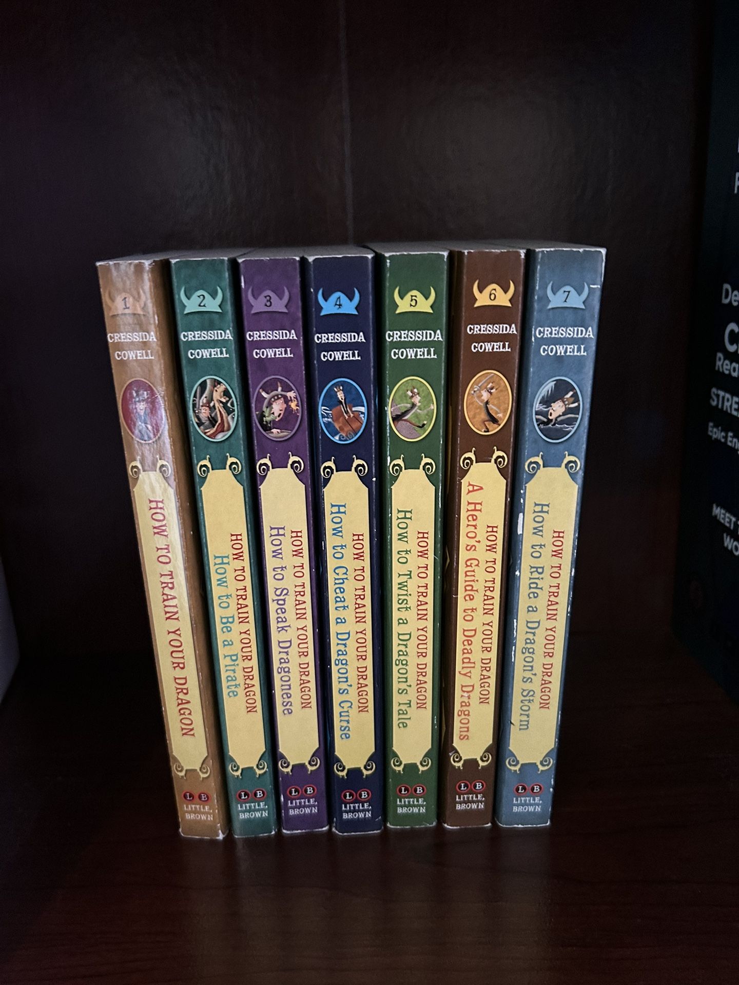 How to Train Your Dragon Book Set (1–7) by Cressida Cowell – Paperback Lot