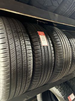 Used Pirelli Scorpion 255/60/20 Tires $270 Installed and Balanced for (2) Tires (3) $350 Located at 1305 Preston Ave Pasadena Tx 77503