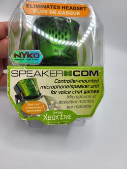 Nyko SpeakerCom Speaker Microphone Chat Attachment for Xbox live