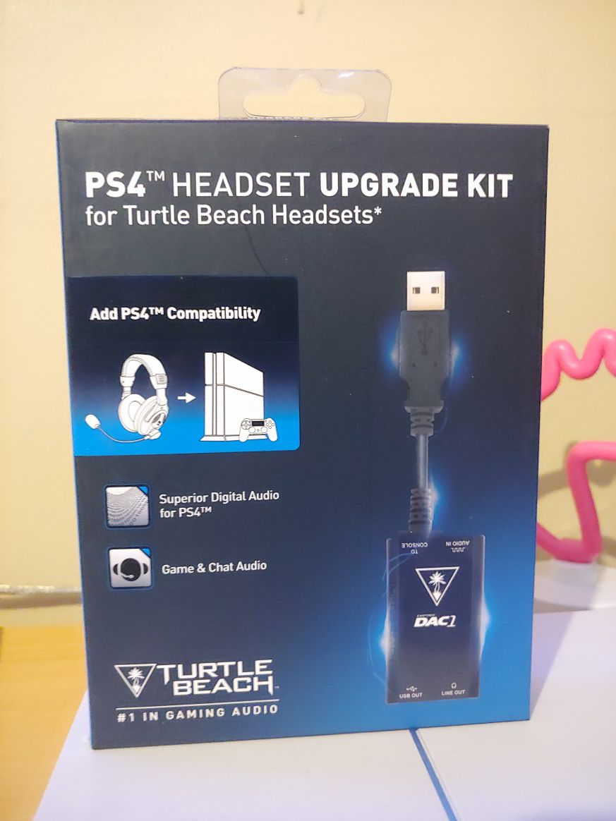 Ps4 headset upgrade kit for turtle beach