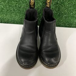 Dr. Marten Black Slip On Boots Kids Size 13