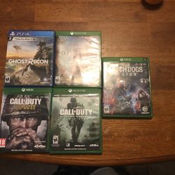 Xbox /ps4 Games