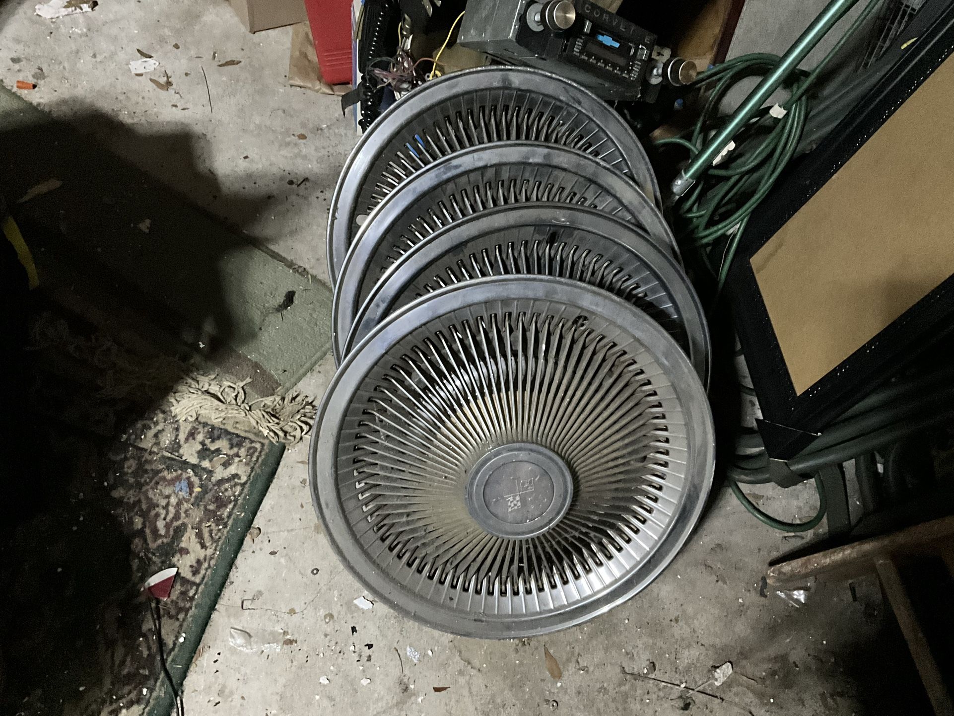 Corvette 15” Rims-4- With Parts