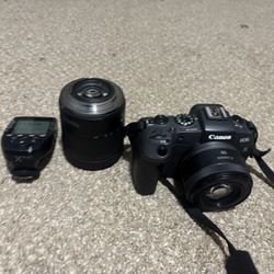 Canon RP W/ Kit Lens And 50 MM F1.8