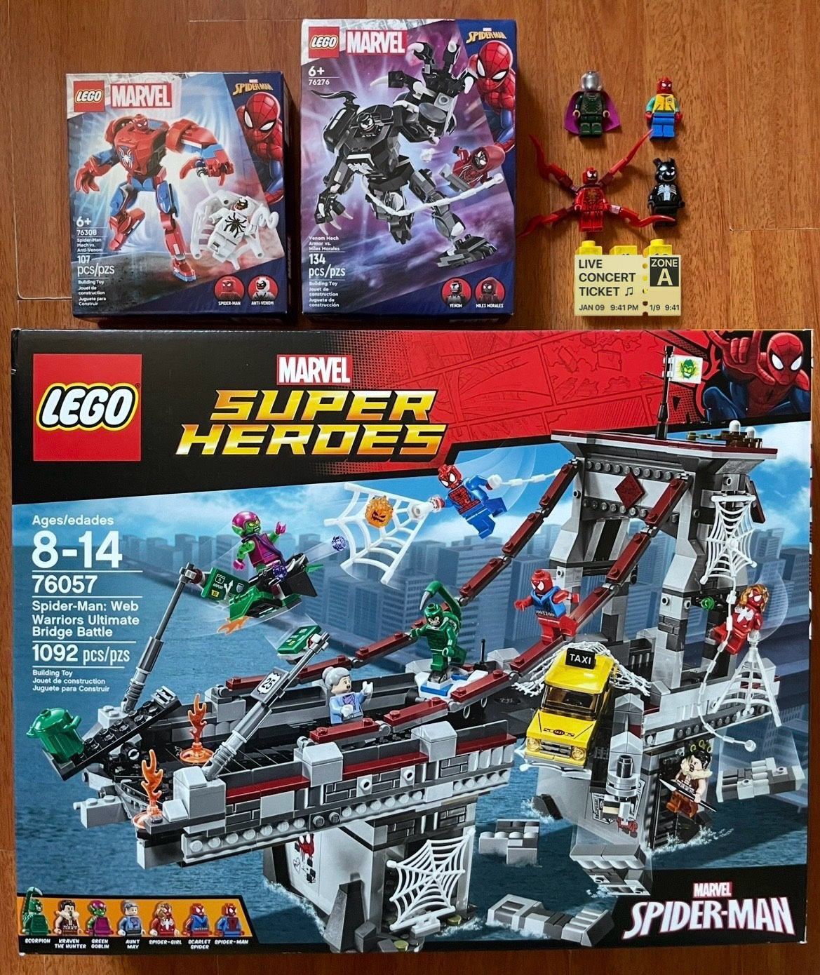 Lego Spider Man Bridge Battle Bundle