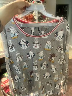 Disney Pajama Set Characters Size Large