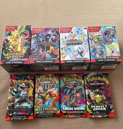 Pokemon bundles and packs