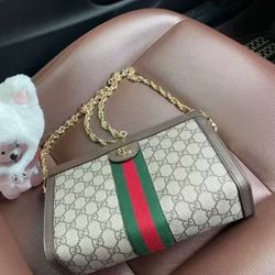 Ophidia beige spell ebony bag