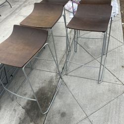 Wooden Stool Chair Set