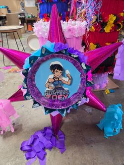 Kpop demon hunters ZOEY huntrix 3D star pinata