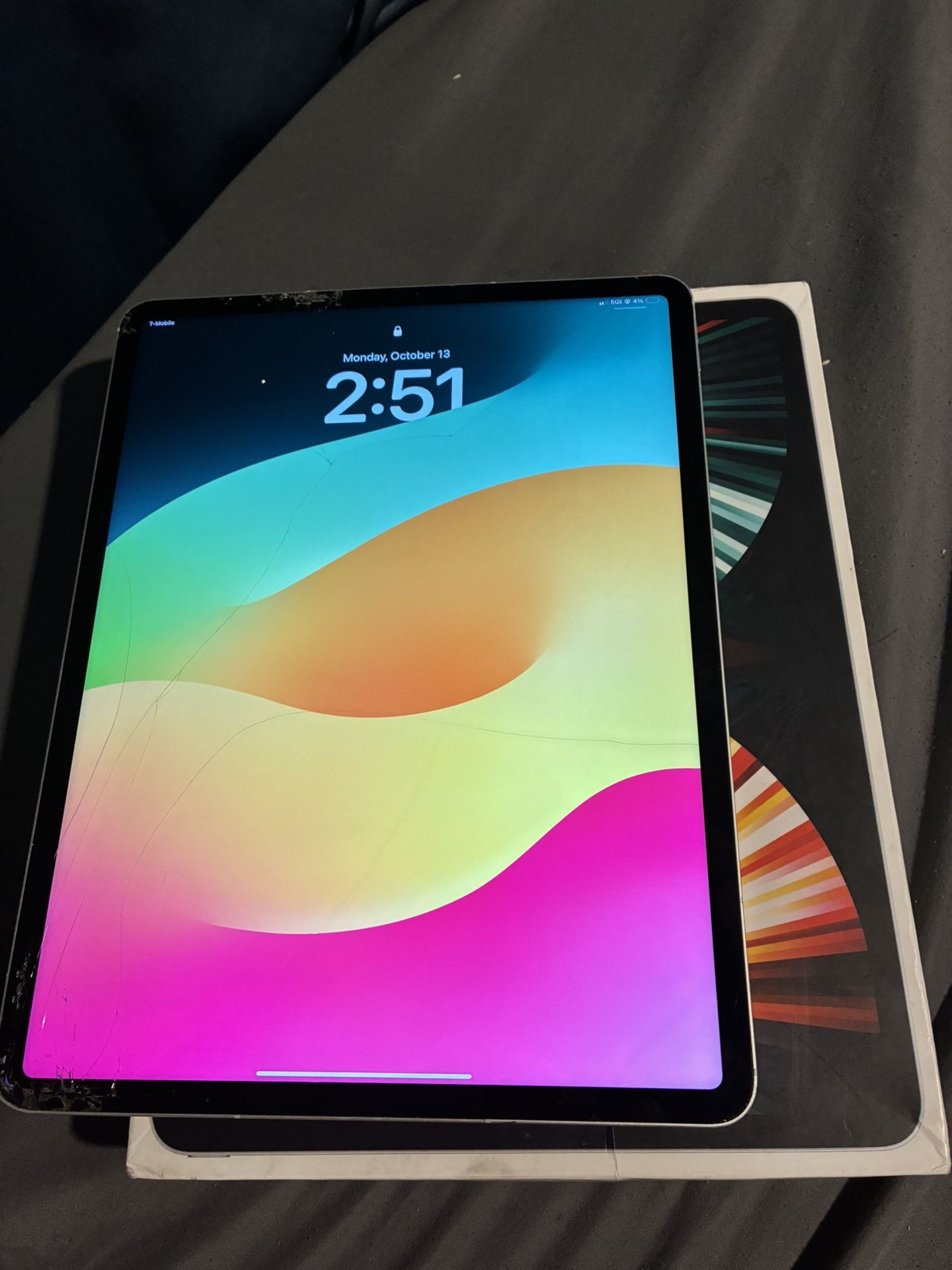 iPad Pro 12.9in 5th Generation, W/ Cellular Data & AppleCare+