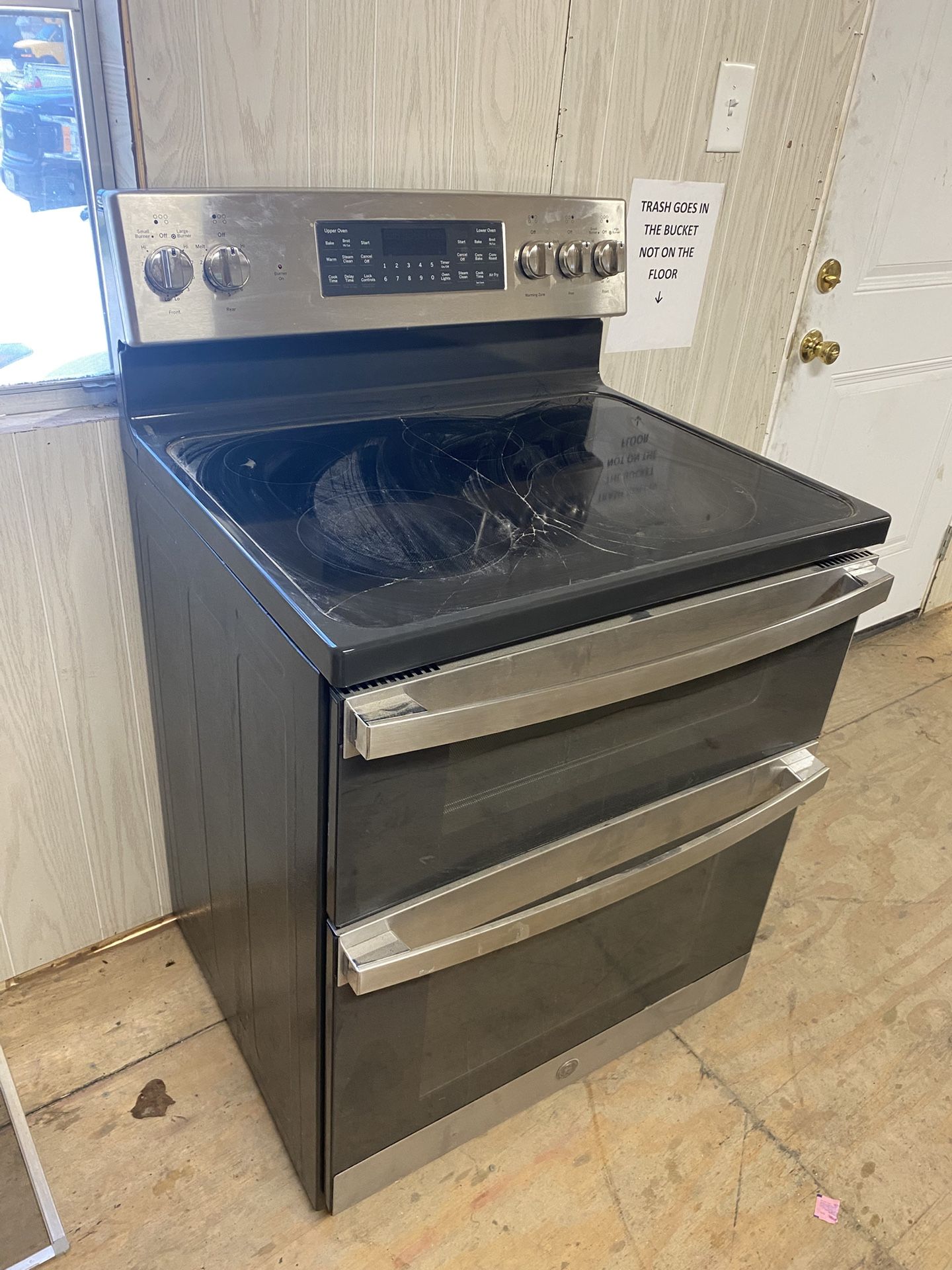 Electric Stove Small Crack On Top Part