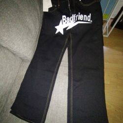 bad friend pants size large